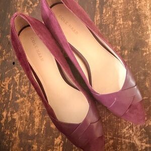 Cole Haan Women's Burgundy Flats